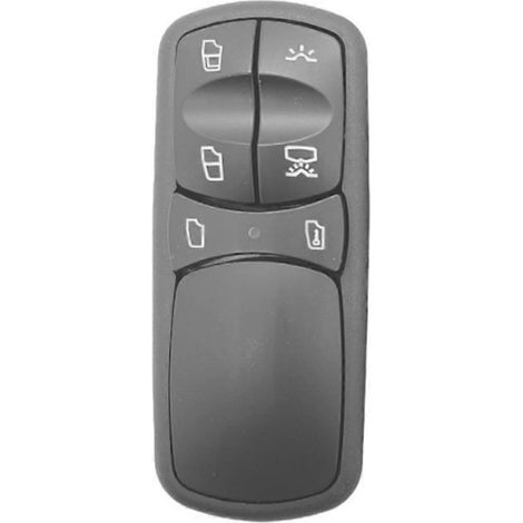9438200197 Elektrischer Fensterheberschalter rechts, Fensterbedienknopf für Mercedes-Benz Actros MP1 MP2 Linkslenker (1/5)