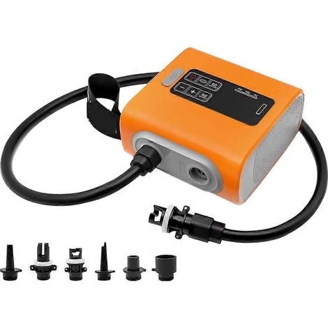 Kabellose Outdoor-Luftpumpe, Vakuumpumpe mit Aufblas-/Ablassfunktion, tragbare elektrische Pumpe für Teppiche, Paddel (1/5)
