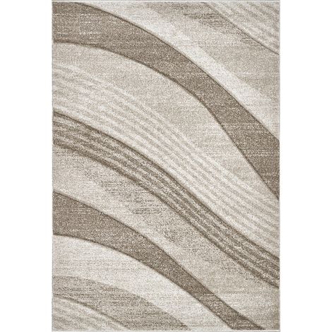Tappeto design soggiorno beige Funny