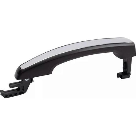 Convient aux poignées de porte extérieures Buick 92233089 25936893, plaquées argent et noir