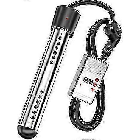 Chauffe-eau électrique portable 3000 W pour piscine avec synchronisation intelligente compatible avec les bassins et les seaux. (1/3)