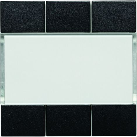 Essensya/systo.tebis 6E noir - APPAREILLAGE MURAL HAGER WST306N