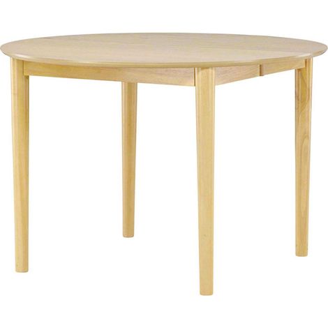 Table de repas ronde ø110 cm extensible Gilda (1/4)