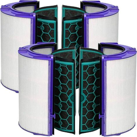 2-pack compatible with Dyson TP04 HP04 air purifier true HEPA filter (1/5)