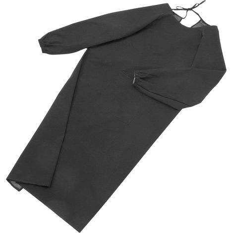 Tablier Healeved à manches pour la cuisine et le travail, imperméable l'huile, lavable en machine,