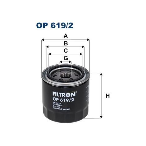 ÖLFILTER OP6192 FILTRON