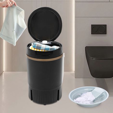Senderpick – Mini-lave-linge portable 4,5L – 260W – Essorage 3 min – IPX4 – Antibactérien – Pour vêtements intimes et petits articles