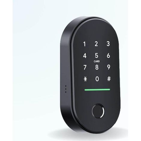 Clavier IP65 étanche à code, badge et empreinte WK4 sans fil pour cylindres et serrures LOCKY