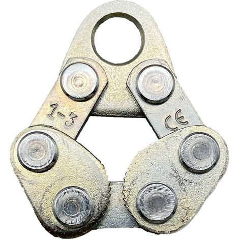 Morsetto universale per congelatore 200 kg, 1-3 mm Berger & Schröter 12009 (L x L) 65 mm x 45 mm (1/2)