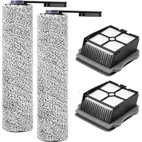 Pièces de rechange pour Tineco Flor One S5, rouleau à brosse et filtre de rechange pour Tineco Floor One S5 et S5 pro aspirateu (1/4)