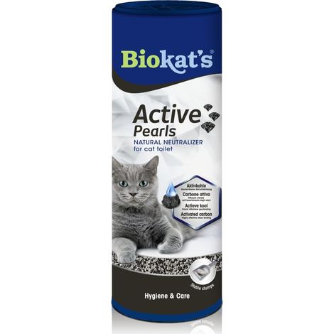 Complément de litière au charbon actif, améliore la fixation des odeurs et la capacité d’absorption de la litière pour chats - 1 boîte (1 à 700 ml) (1/5)