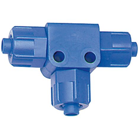Riegler T-Verbinder, starr, für Schlauch 6/4 mm, POM (1/2)