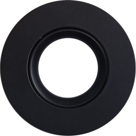 Marco Embellecedor Direccionable para Downlight LED Circular CCT Seleccionable Regulable IP65 Negro