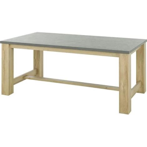 Gami BROCELIANDE Tisch Eiche Gold 192x97 cm