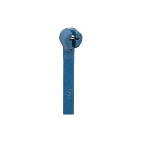 UV-Serre-câbles nez en acier Ty-Rap, 361 x 4,8mm, bleu clair UE 100 pcs, détectable