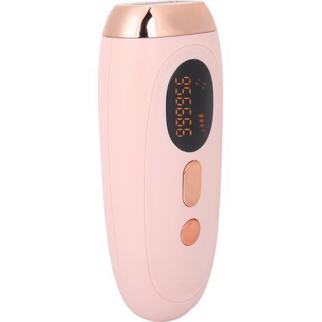 Épilateur à 500 000 flashs, permanent et indolore, pour une utilisation sur tout le corps à domicile, rose, prise 100-240 V. (1/5)