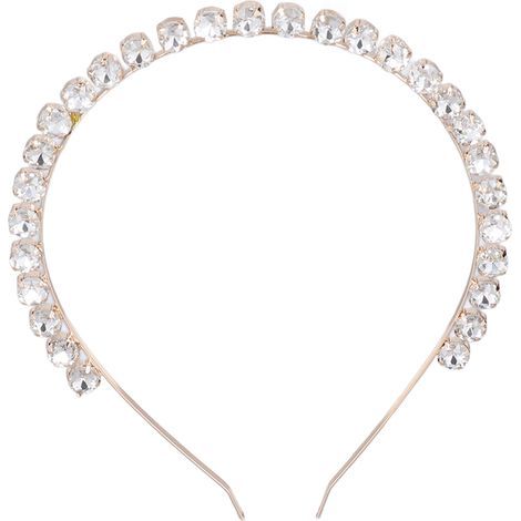 Elegantes, verstellbares Strass-Haarband mit Gummizug für Hochzeiten, Partys und Fotoshootings – Weiß (1/5)