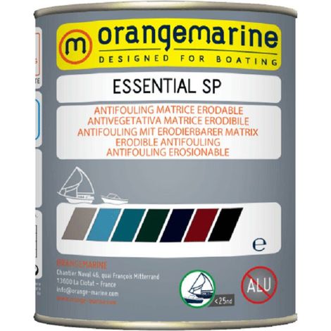 antifouling matrice semi-érodable ORANGEMARINE ESSENTIAL - bleu - 750 ml