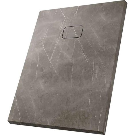 Receveur de douche ROTH NATURA SH - 900x700mm Ep. 36mm - Coloris Modèle Gris veiné (1/3)