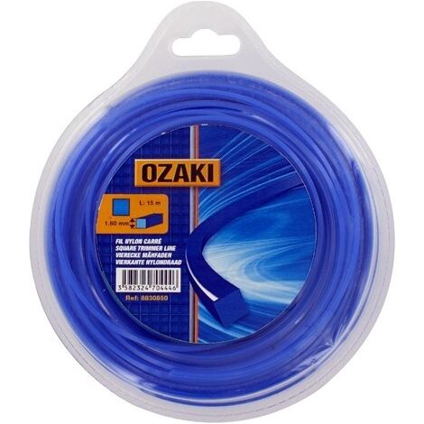 BLISTER HILO CORTADORA CUADRADO 2,00MM X 65M RIF 1512844 COMPATIBLE OZAKI