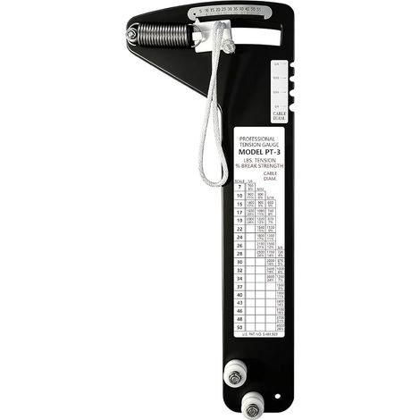 PT 3 Sailboat Rigging Tension Gauge, 4500 lbs (1/5)