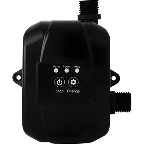 Pompe de surpression d'eau pour la maison Pompe de recirculation d'eau silencieuse 24V avec adaptateur d'alimentation 150W Max Lift 92ft pour les arroseurs Douche Cuisine Jardin--