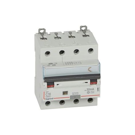 Differentieel Automaat DX3 4P Karakteristiek C 16A 30mA 10kA - LEG411234