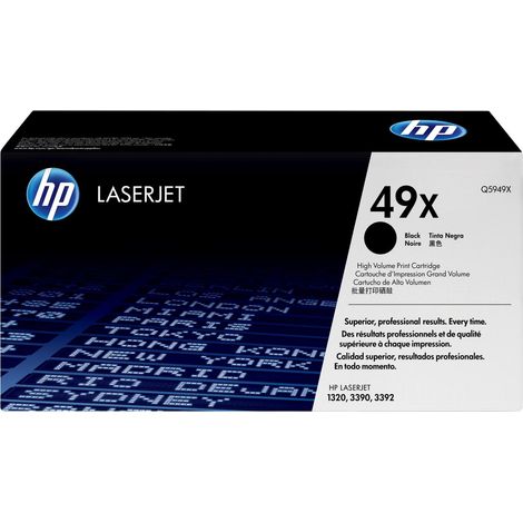 HP 49X High Yield Black Original LaserJet Toner Cartridge Cartuccia Toner 1 pz (1/4)
