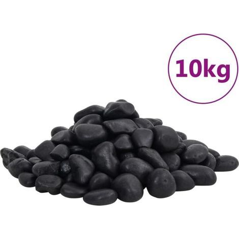 Galets polis 10 kg noir 2-5 cm (1/5)