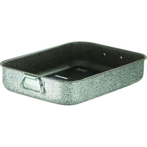 Mamù Rostiera antiaderente, alluminio, PFOA free, antigraffio, made in italy, 35 cm