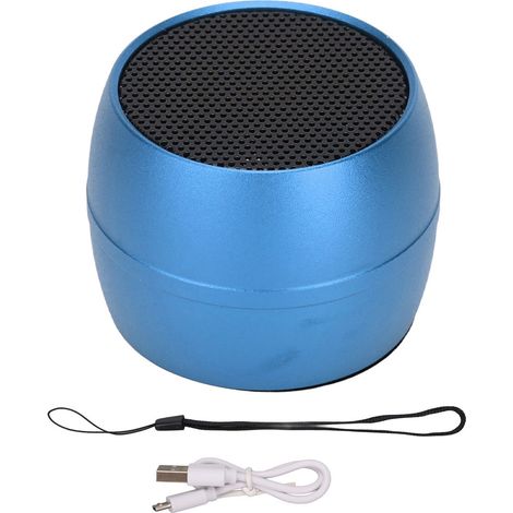 Mini enceinte Bluetooth étanche IP67, chargement USB, micro intégré, portable et sans fil, idéale pour la douche, la salle de bain ou la voiture. (1/5)