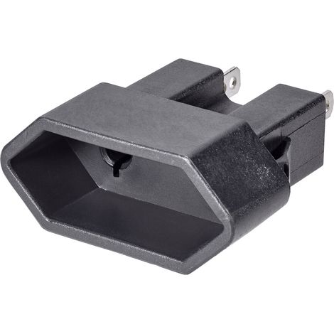 Weltron  Eurokupplung Kunststoff  250 V Schwarz
