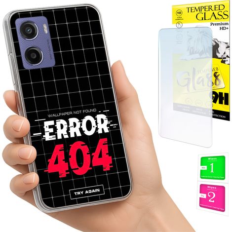Funda para Motorola Moto E15 / Moto G05 con cubierta trasera y cristal 9H. (1/5)