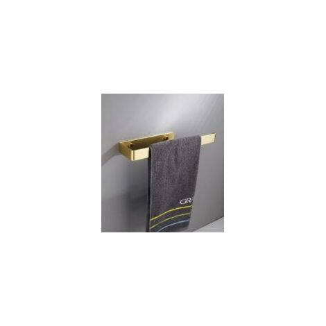 Handtuchhalter aus Edelstahl 304, selbstklebend, zur Wandmontage (Gold) - Crezuo