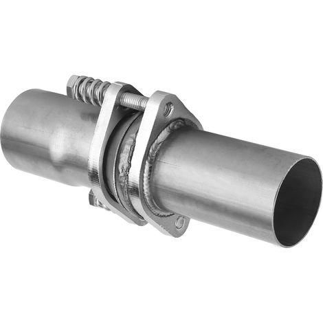 Auspuffflansch, Schnellreparaturset mit Schrauben und Federn, 2,25 Zoll Innendurchmesser bis Außendurchmesser, universell, Edelstahl (1/5)