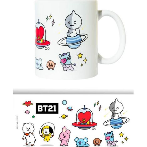 Taza Personajes BT21 330ml