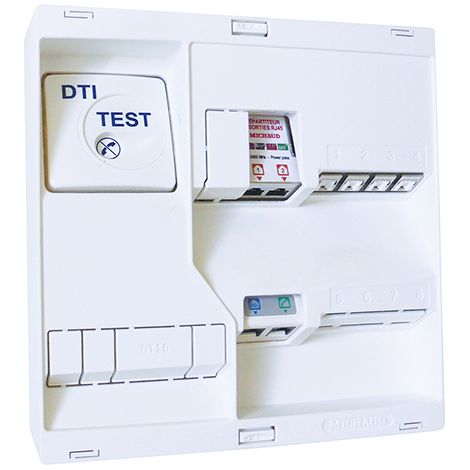 TDC NÉO Grd3TV - 4 RJ45 DTI + Filtre TV 2S MICHAUD LB317 (1/4)