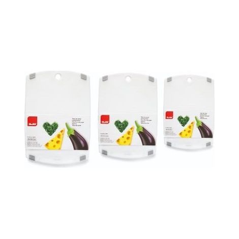 Tabla de corte Ibili 749430 Polietileno 30x20x1.5 cm Blanca