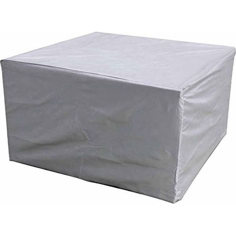 Spa Couverture,Le Spa Extérieur Carré De CDe Spa,100% UV, Poussière,Housse De Protection (Argent,205 x 104 x 71 cm) (1/5)