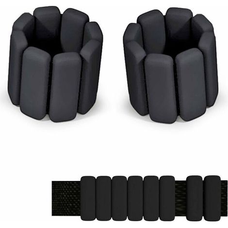 Lestes Poignets. Lestes Chevilles Musculation. Chaque Paire 2 LB. Bracelet réglable Jambe Portable Bague du Bracelet pour Gym Fitness Exercice Marche Course Yoga Jogging Aérobic Pilates (1/5)