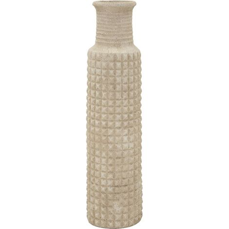 Vaso Sand da esterno altissimo in resina beige