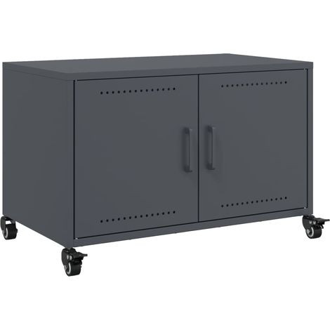 Maison Exclusive - TV-Schrank Anthrazit 68x39x43,5 cm Kaltgewalzt