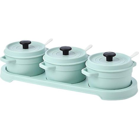 1 Set Gewürzgläser in Topfform (1/3)