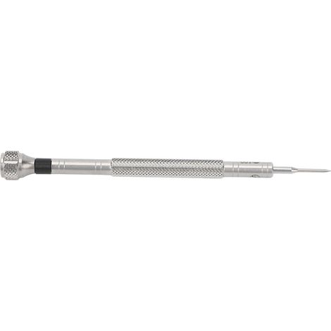 Tournevis de réparation de montres professionnel en acier inoxydable, tournevis de précision pour lunettes et bracelets de montres, 1,0 mm (1/5)