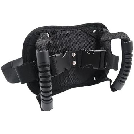 Ceinture de securite Moto, Poignée Passager Moto Universelle, Robuste Ceinture de Maintien Passager Moto, Harnais Moto Passager Réglable, Ceinture Moto Sécurité pour Passager Arrière P (1/5)