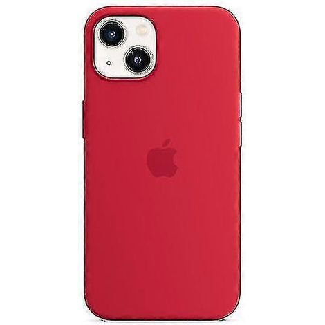 Étui en silicone avec MagSafe pour iPhone 13 (Rouge) (1/2)