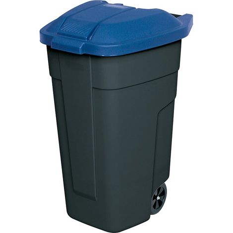 BRB Wertstoffsammler, Inhalt 100 Liter, Korpus anthrazit (anthrazit/blau) (1/3)