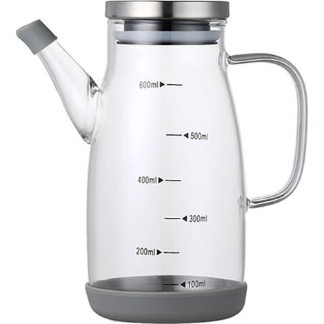 Dispensador De Aceite - Boquilla Antigoteo - Base Antideslizante - Para Cocina, Ensaladas Y Barbacoas - 1 Unidad (1/5)
