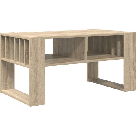 Maison Exclusive - Couchtisch Sonoma-Eiche 92 x 49,5 x 45 cm Holz