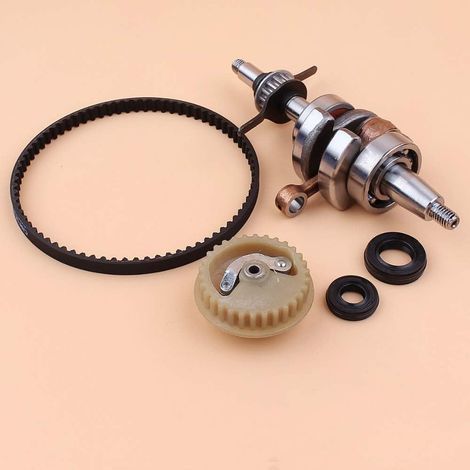 Kit cinghia dentata albero motore Paraolio Pignone albero a camme per Honda GX35 GX 35 Trimmer Decespugliatore Tosaerba Trimmer Piccolo motore (1/2)